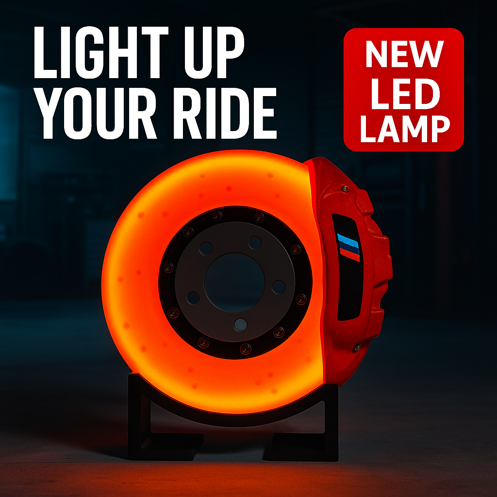 Lampe Veilleuse LED Racing – Disque de Frein Haute Performance "M"