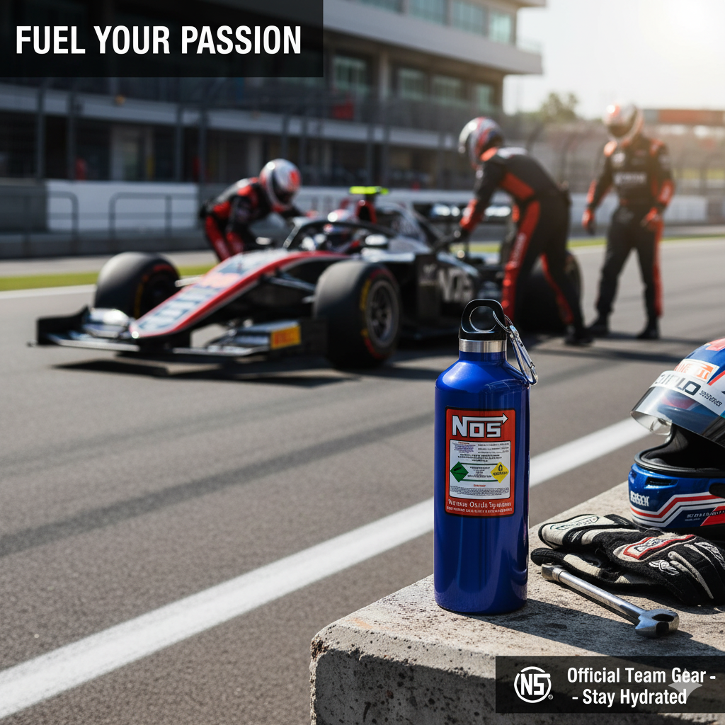 Gourde Isotherme Golden Apex – Edition NOS Racing 500 ml