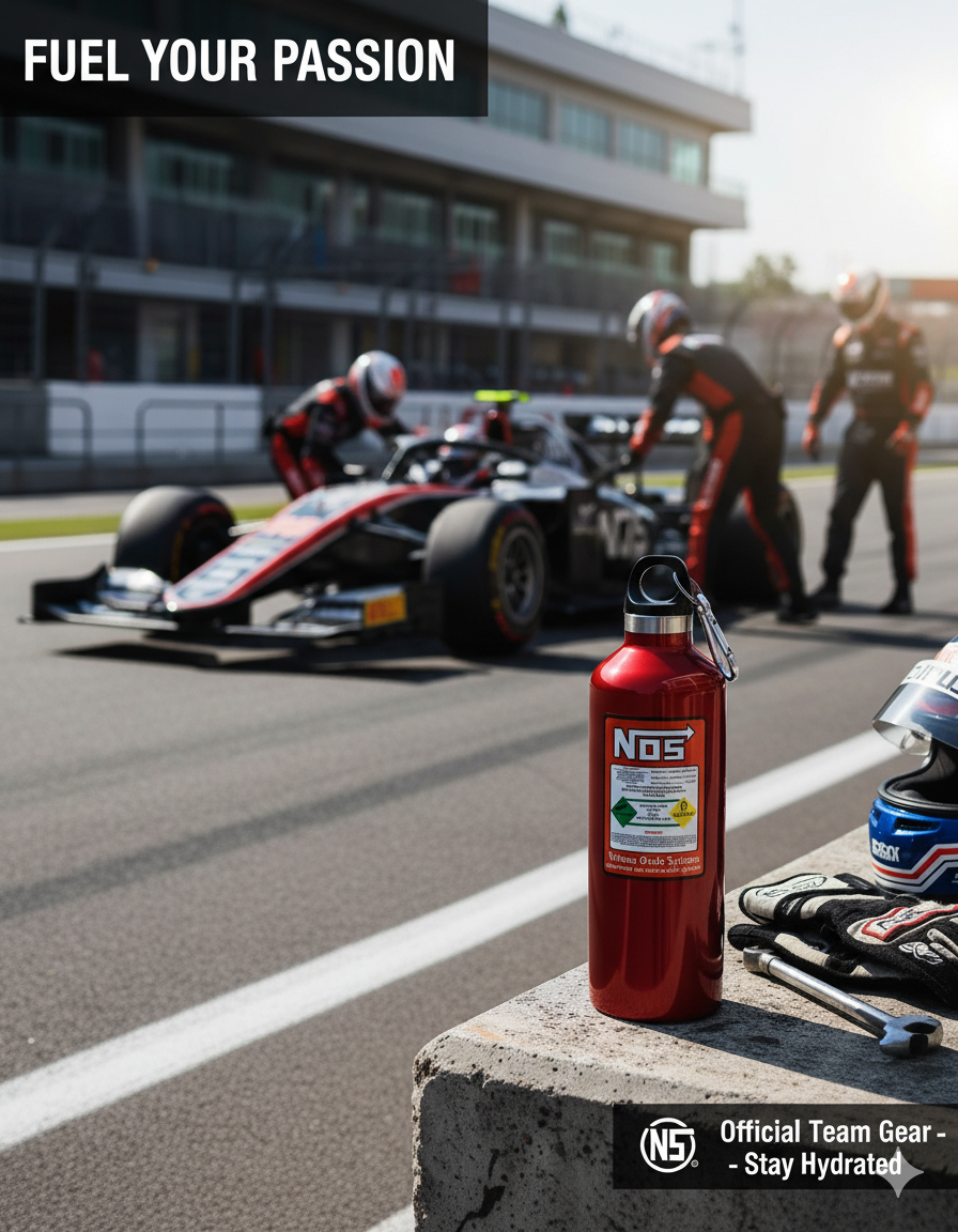 Gourde Isotherme Golden Apex – Edition NOS Racing 500 ml