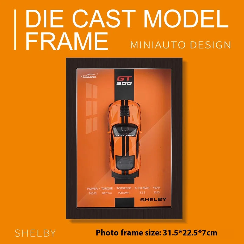 Supercar Display Frame – Miniature 1:32 en Cadre Prestige
