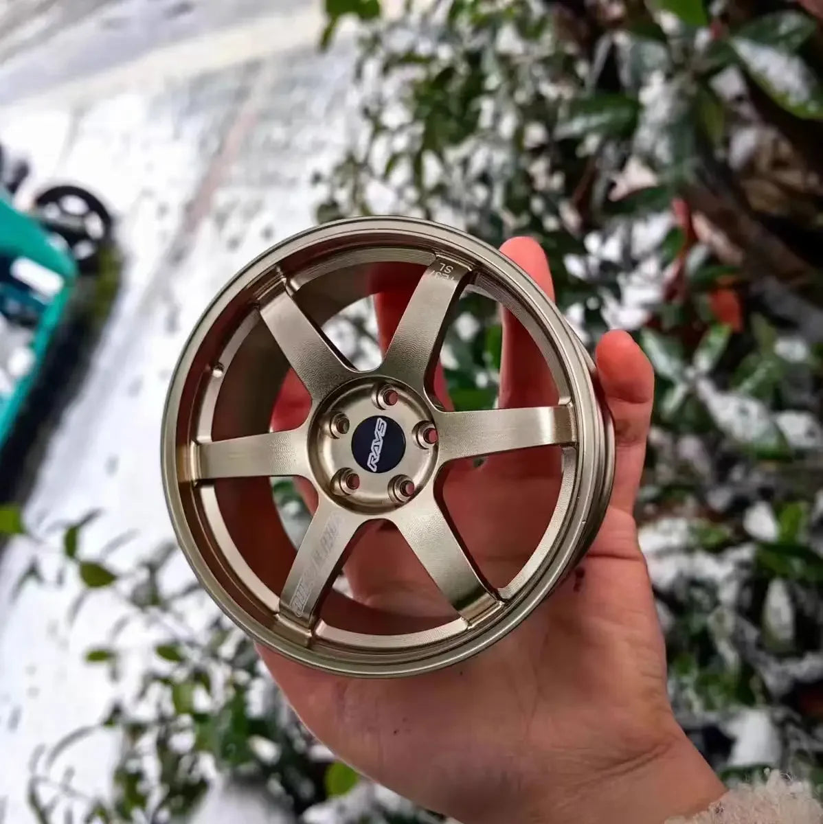 Miniature Roue Racing Golden Apex – Edition BBS/Rays