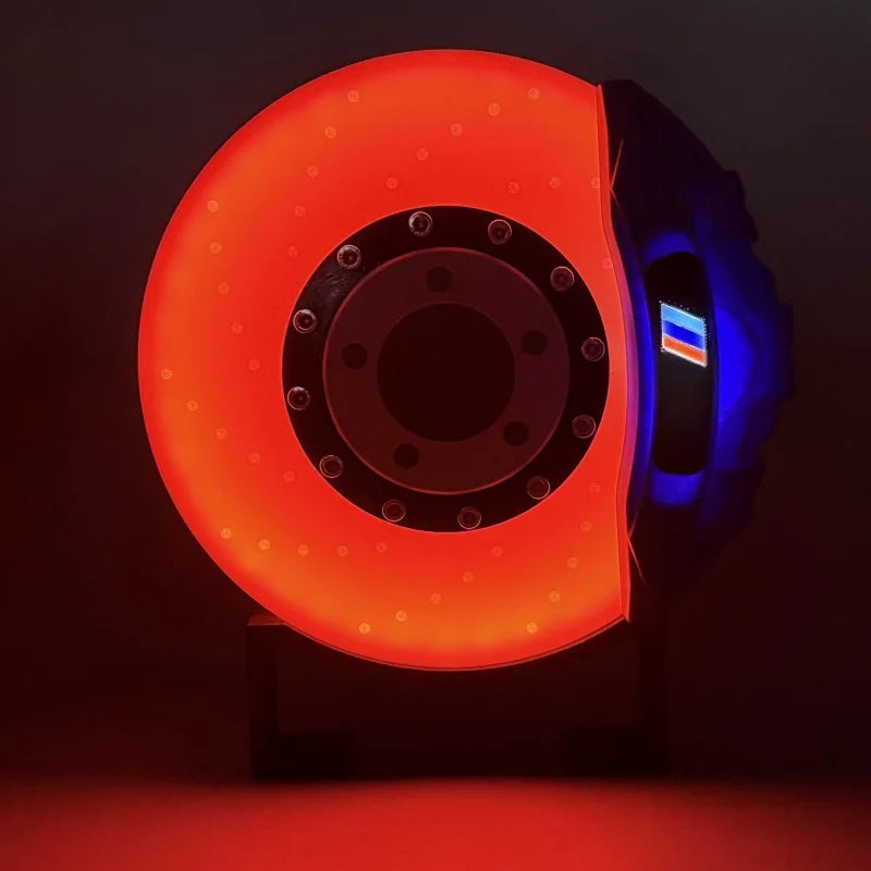Lampe Veilleuse LED Racing – Disque de Frein Haute Performance "M"