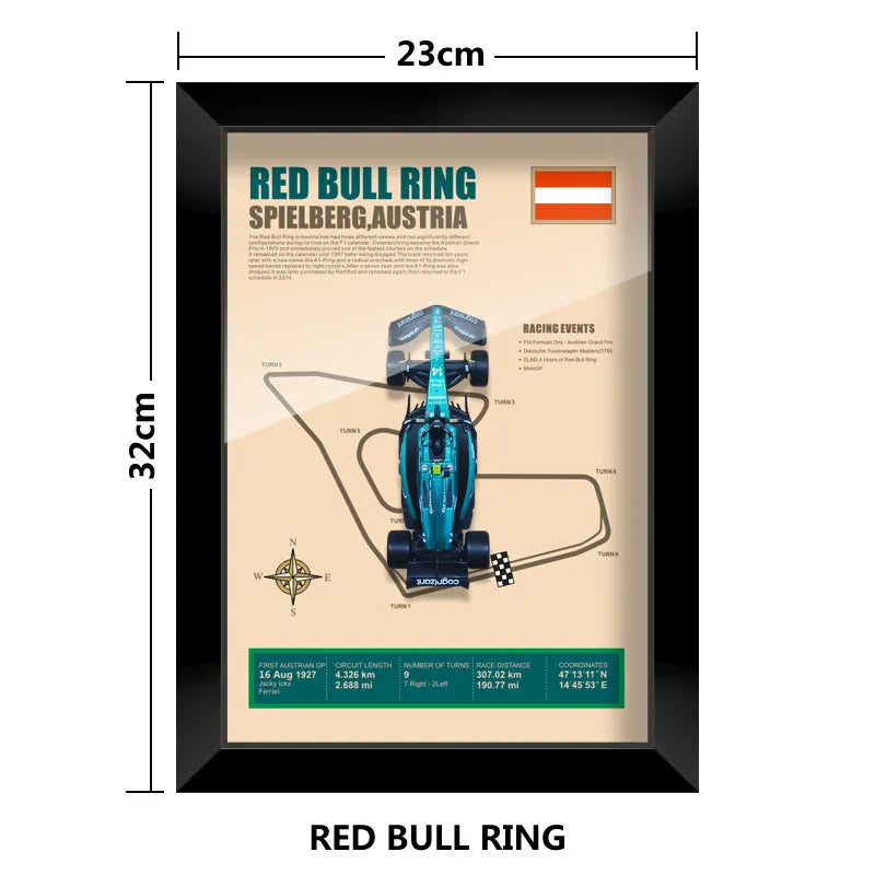 Cadre Circuit F1 Collector – Aston Martin AMR23 Fernando Alonso (1:43)