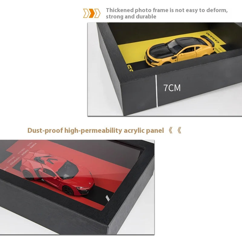 Supercar Display Frame – Miniature 1:32 en Cadre Prestige