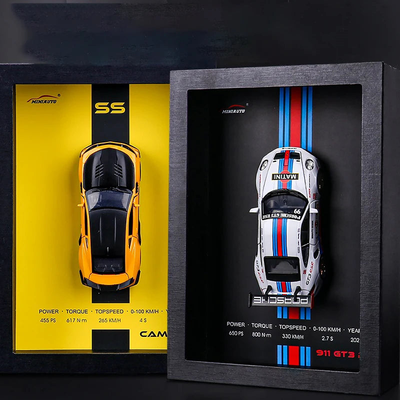 Supercar Display Frame – Miniature 1:32 en Cadre Prestige