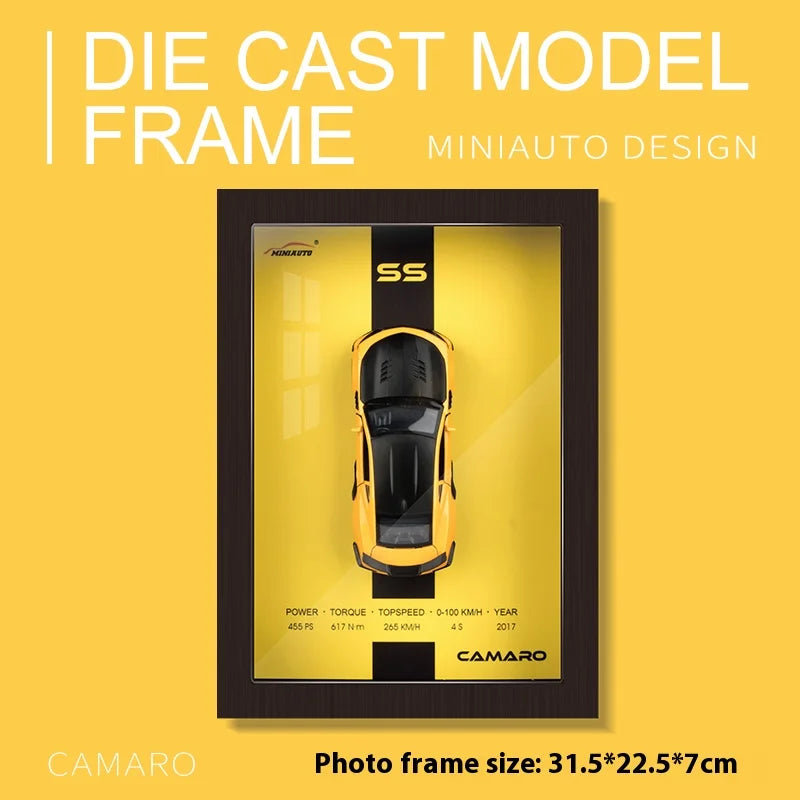 Supercar Display Frame – Miniature 1:32 en Cadre Prestige