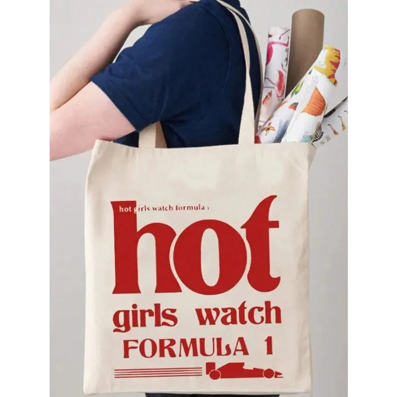 Sac Tote Bag Golden Apex – Hot Girls Watch Formula 1